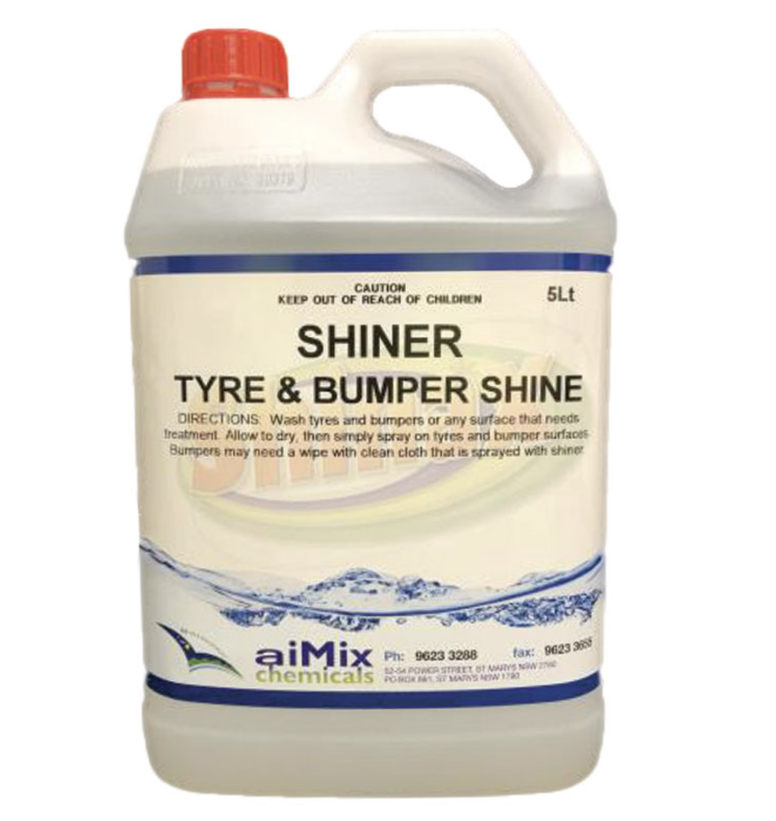 Picture of VINYL GLOSS TYRE/BUMPER SHINE 5L