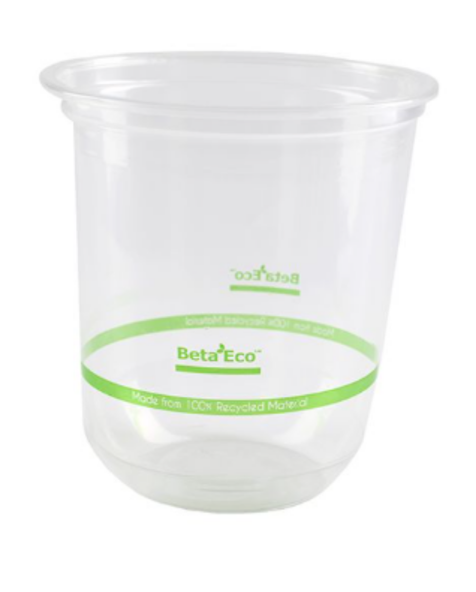 Picture of BETAECO RPET GREEN STEMLESS U SHAPE CUP 12oz (360ML) 1000/CTN