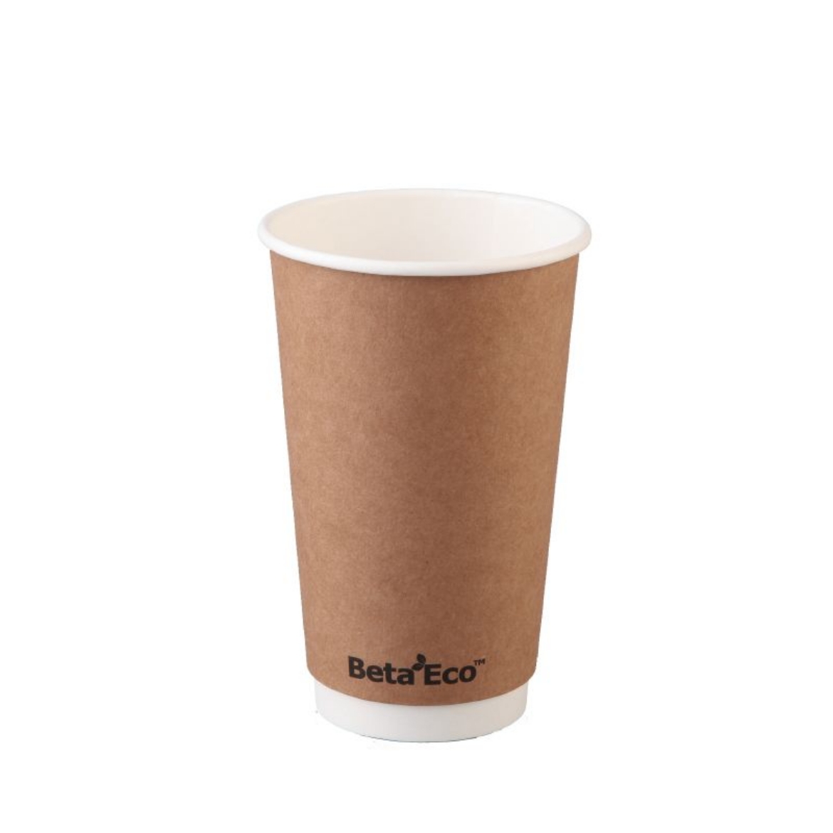 Picture of CUP, COFFEE 16oz KRAFT SMOOTH DOUBLE WALL BETAECO (90mm) 500/CTN