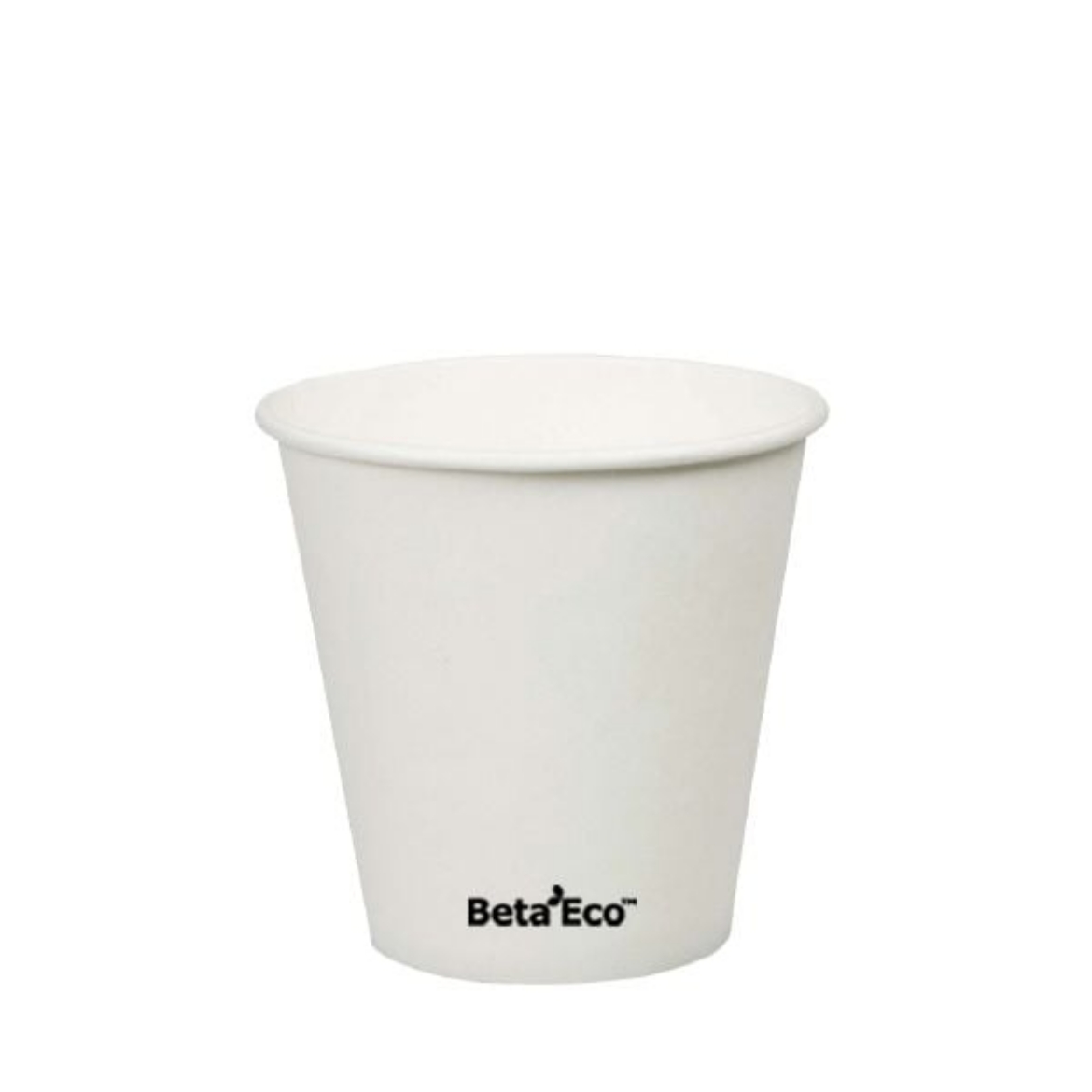 Picture of CUP, COFFEE 8oz WHITE SINGLE WALL BETAECO (90mm) 1000/CTN