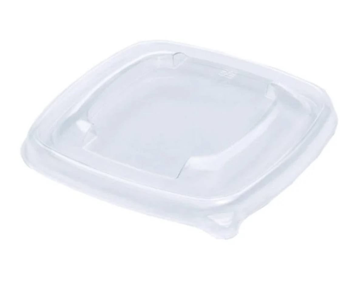 Picture of LID, SUIT SQUARE BOWL SABERT CLEAR LID PET 375ml/500ml 500/CTN