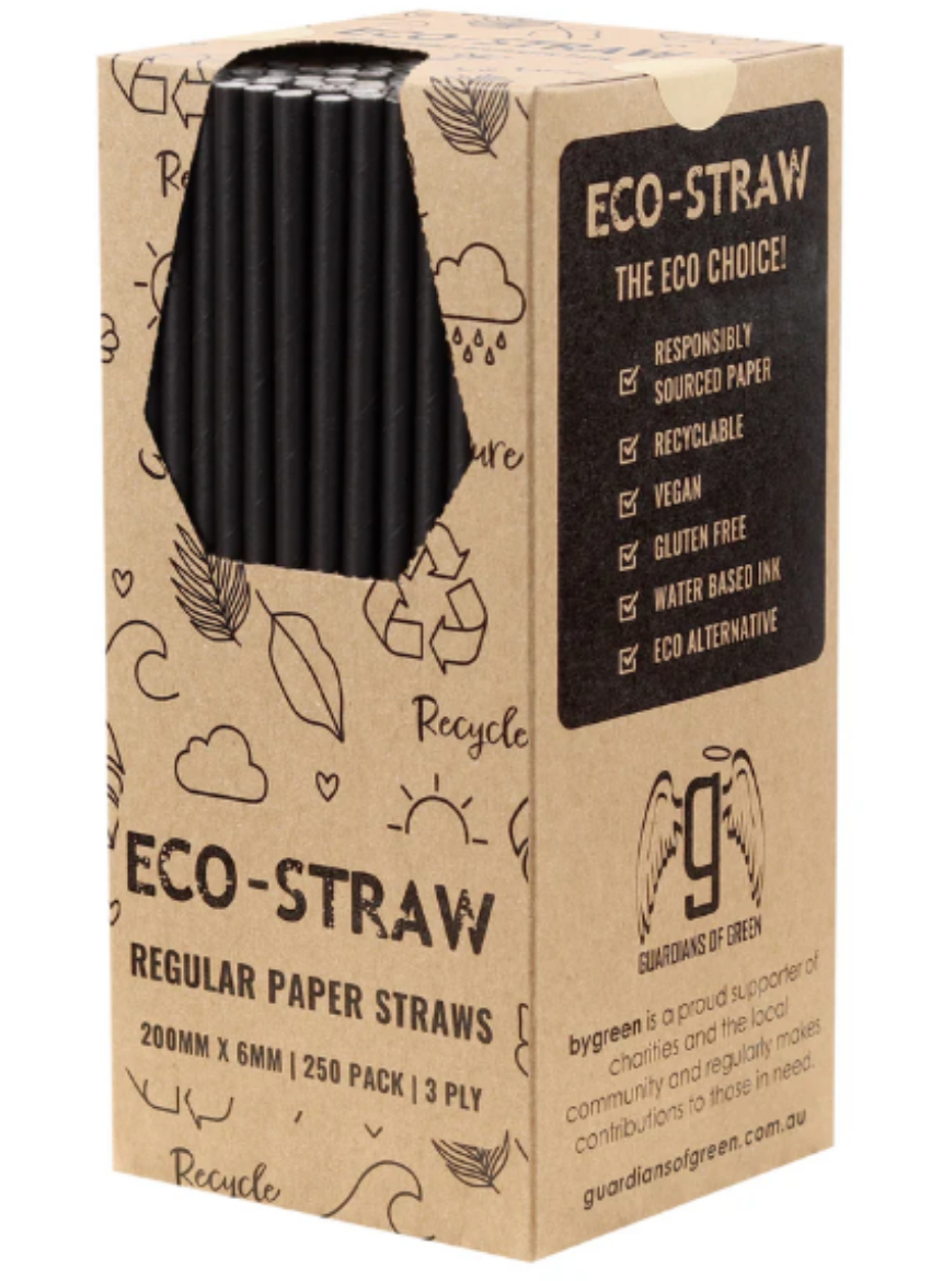 Picture of STRAW, REGULAR BLACK 2500/CTN