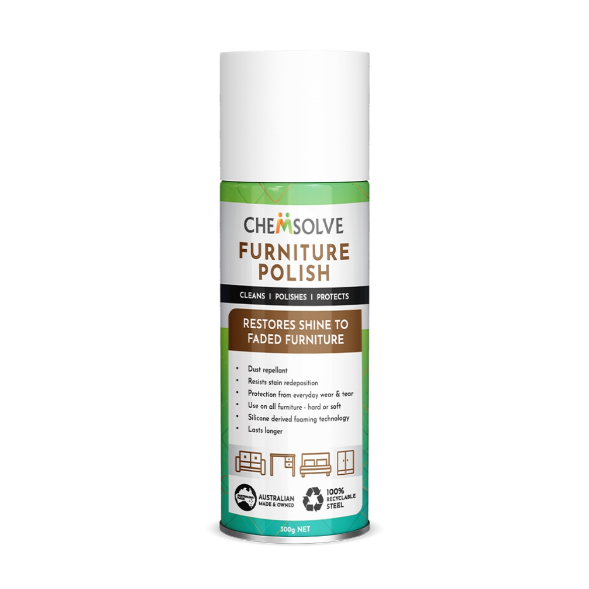 Picture of CHEMSOLVE FURNITURE POLISH 300G