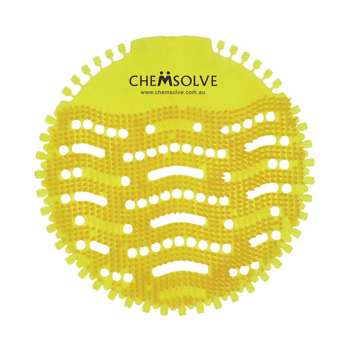 Picture of WAVE 2.0 URINAL SCREEN LEMON (YELLOW) 12/PACK