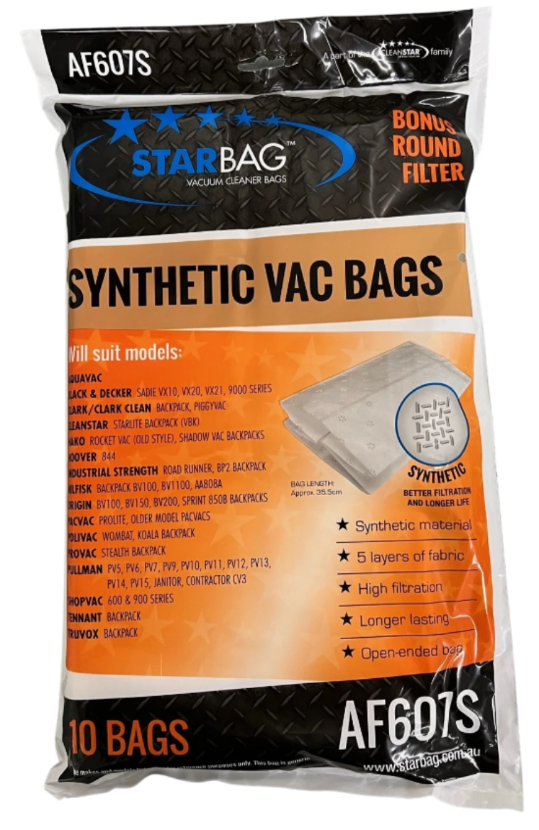 Picture of VACBAG RV SHADOW SYN AF607S 10/PACK
