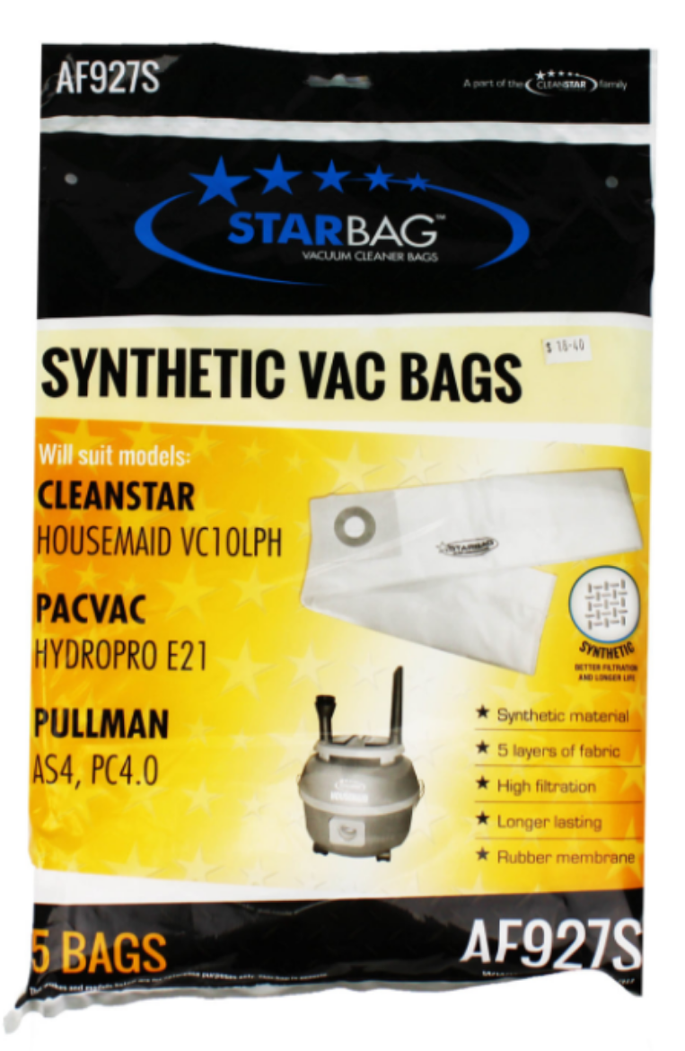 Picture of VACBAG SYNTHETHIC SUITS HOUSEMAID / HYDROPRO / AS4 / PC4.0 5/PKT