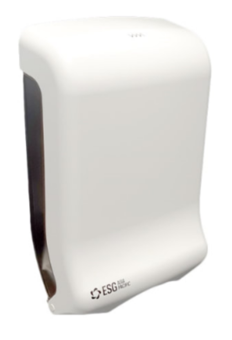 Picture of DISPENSER, INTERLEAF MULTIFOLD HIGH CAPACITY WHITE TRANSLUCENT ESG