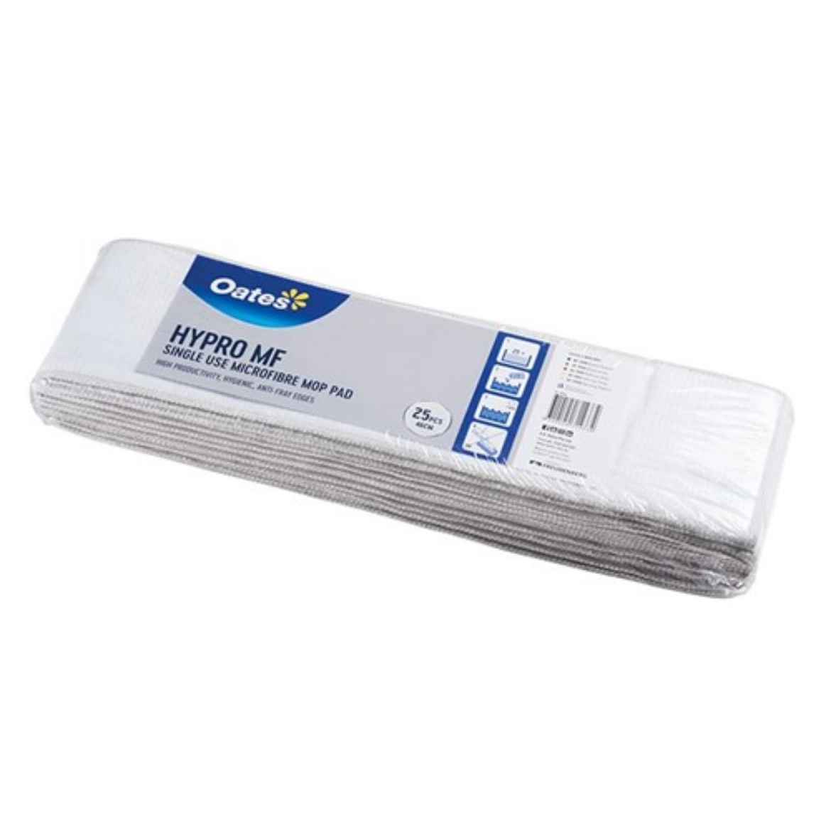 Picture of HYPRO M/F MOP PAD WHITE 46CMx14CM MF-088W 25/PACK