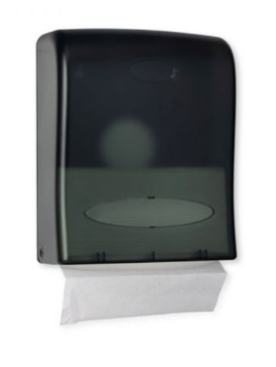 Picture of DISPENSER, INTERLEAF SLIMLINE BLACK (CD-8038B)