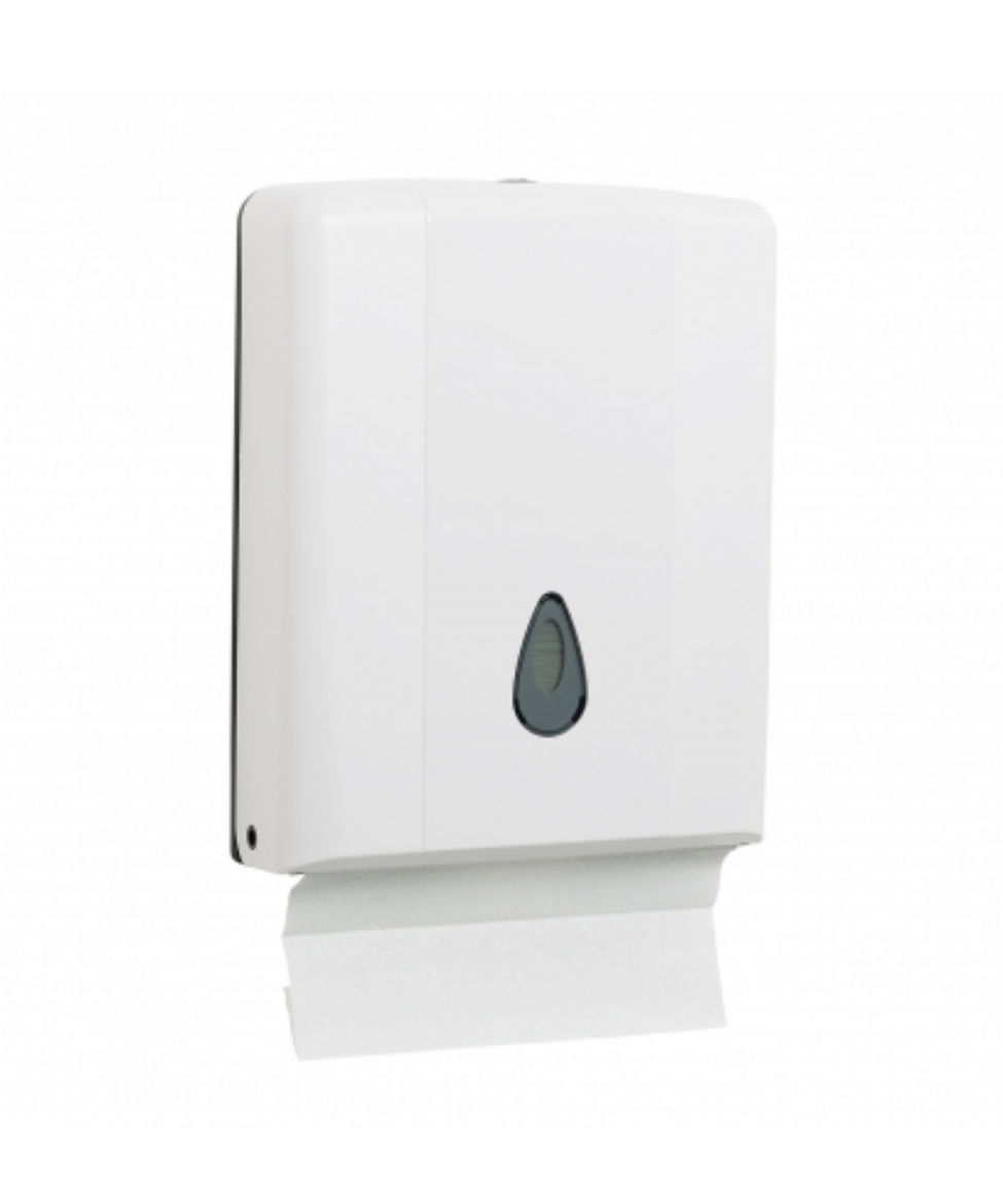 Picture of DISPENSER, INTERLEAF ULTRASLIM WHITE (CD-8138A)