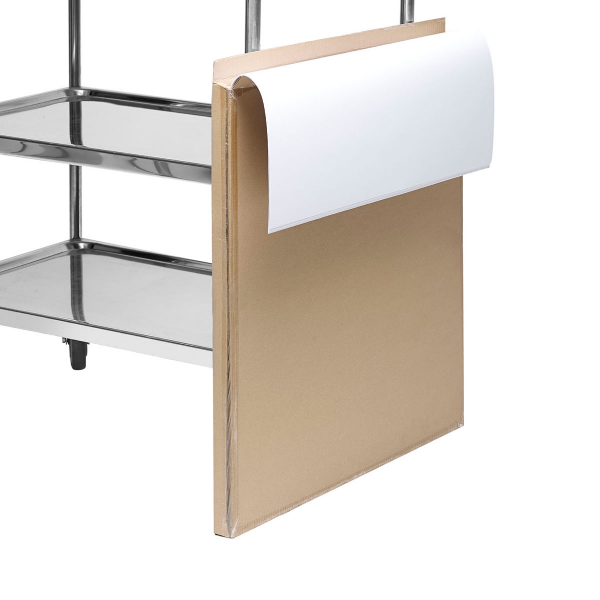 Picture of TABLE CLOTH, PAPER WHITE SHEETS - 750X750MM 250/REAM