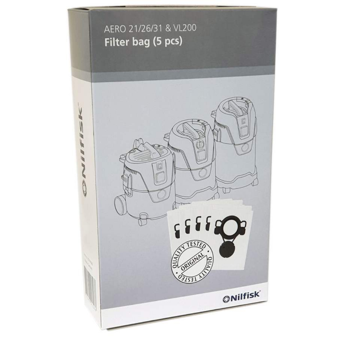 Picture of FLEECE FILTER BAGS AERO 5/PACK