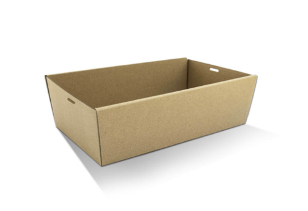 Picture of KRAFT CATERING TRAY MEDIUM - 359X252X80MM 100/CTN