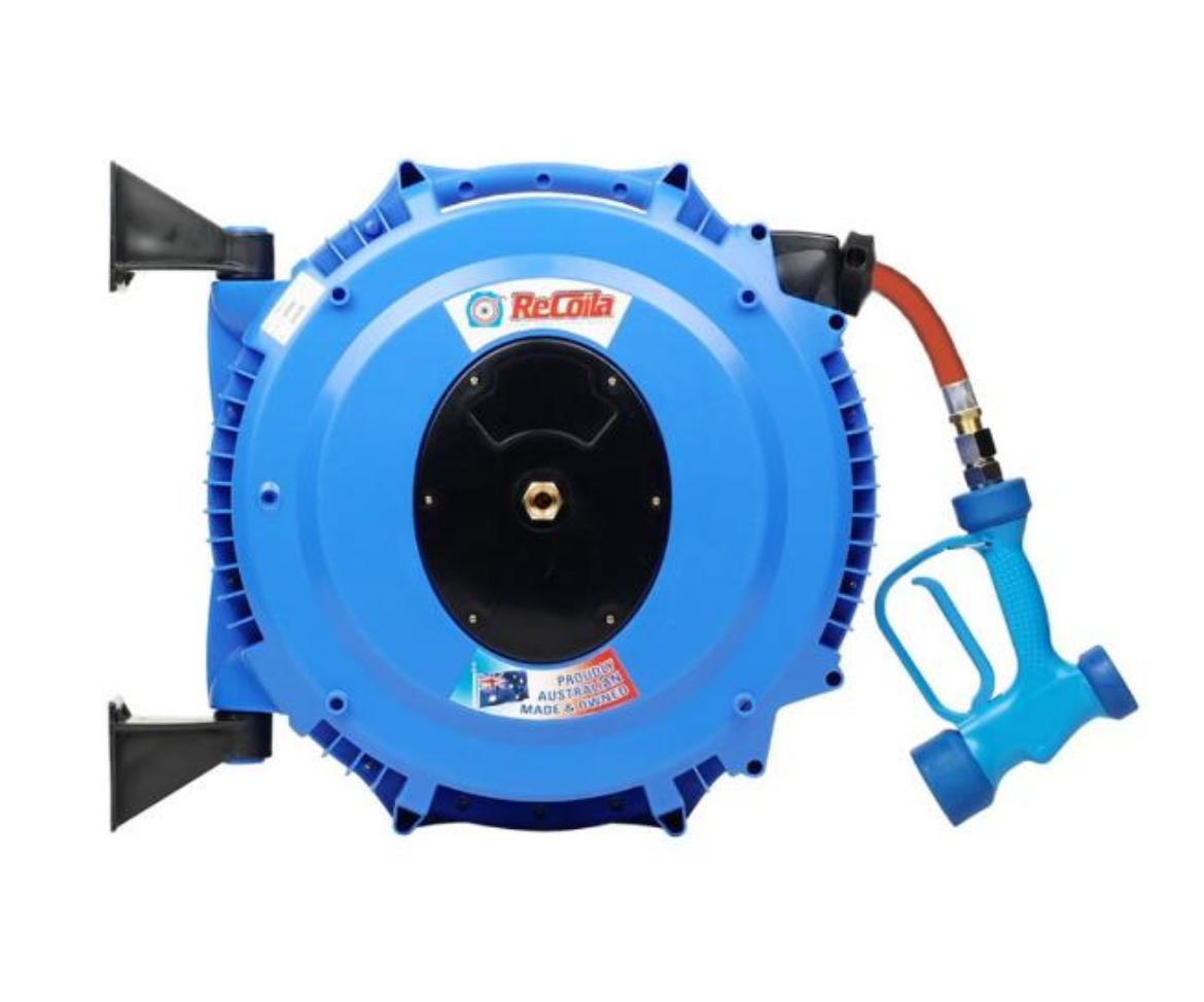 Picture of HOT WATER HOSE 20M HEAVY DUTY WITH GUN (RECOILA)