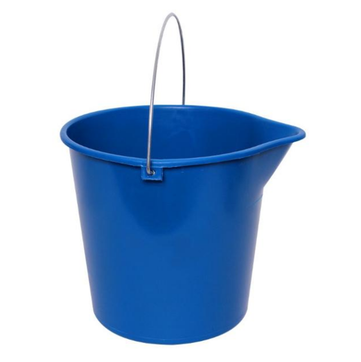 Picture of BUCKET, BLUE WITH METAL HANDLE 10L