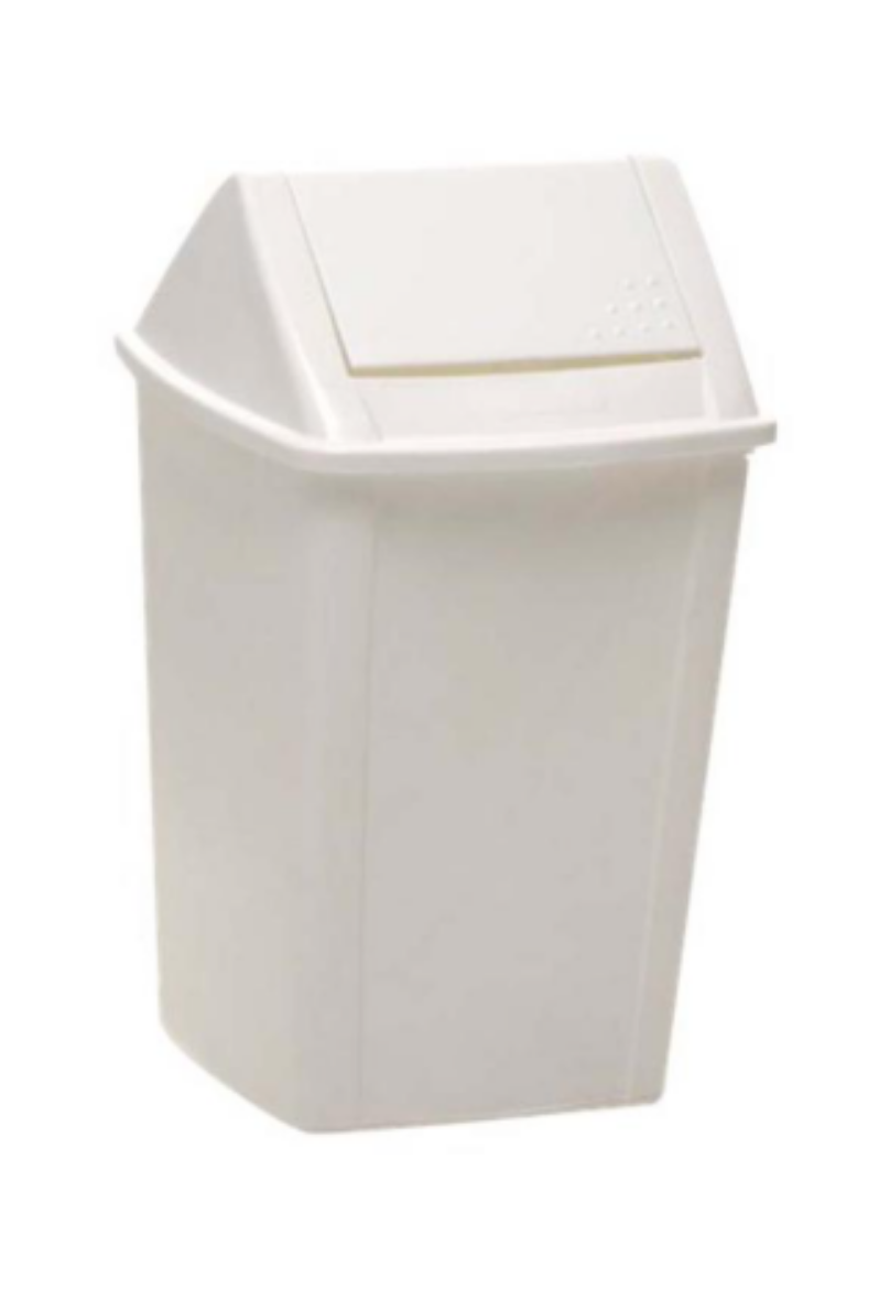 Picture of WHITE TIDY FLIP BIN 30LTR (SABCO)