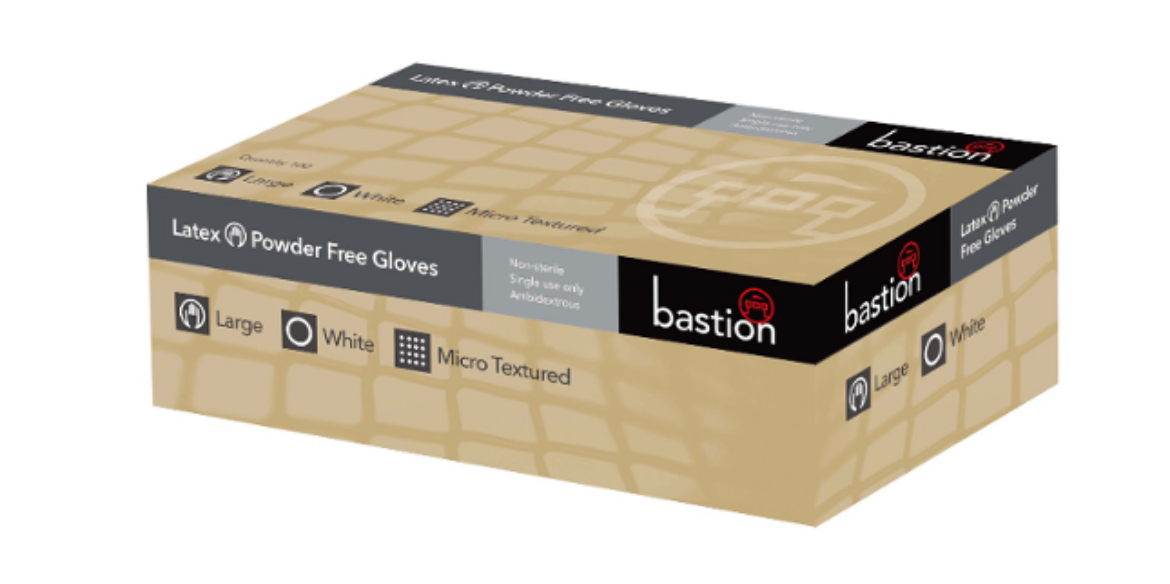Picture of LATEX P/F GLOVES MEDIUM 100/PACK