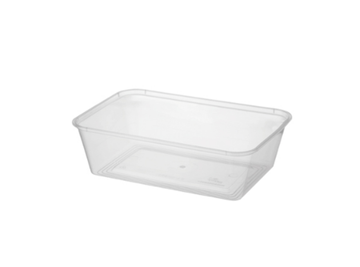 Picture of CONTAINER, 650ML RECTANGLE 50/PACK