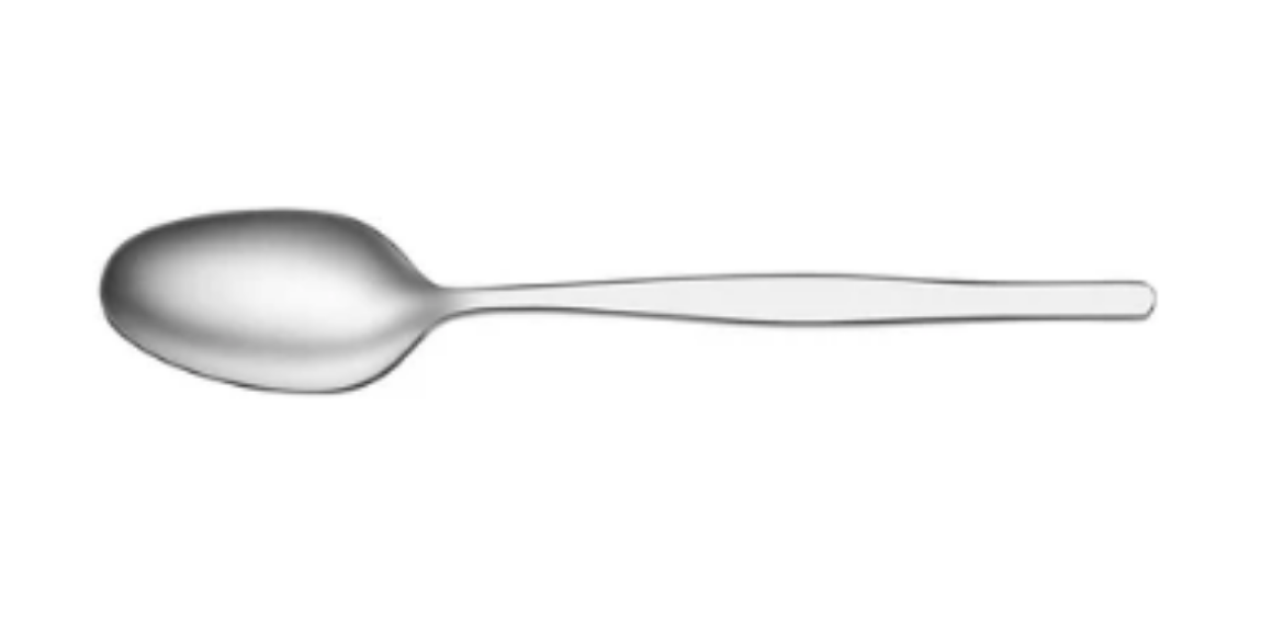 Picture of CUTLERY, DESSERT SPOON 186mm PRINCESS / BARCELONA 12/PACK