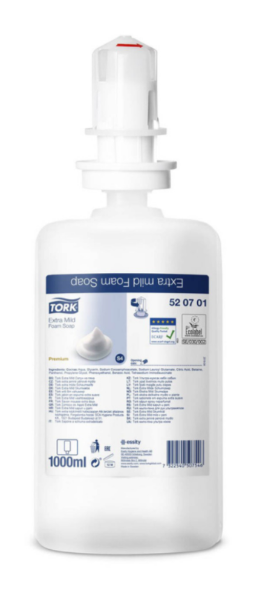 Picture of TORK MILD FOAM SOAP S4 1L 6/CTN