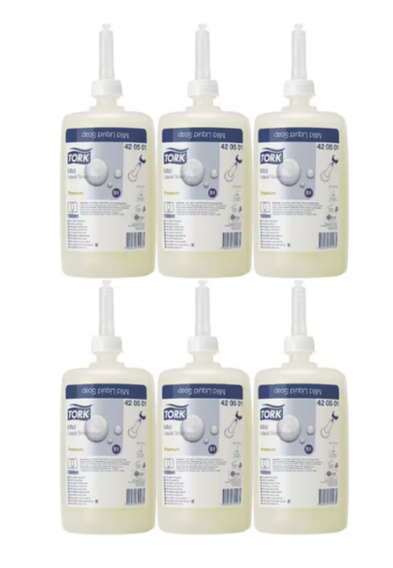 Picture of TORK MILD LIQUID ROAP REFILL 1L 6/CTN