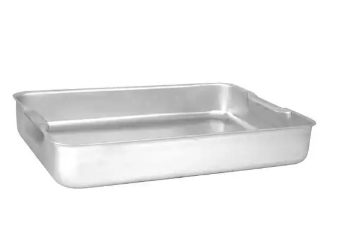 Picture of ALUMINIUM ROASTING / BAKING PAN RECESS HANDLES 419X305X70MM