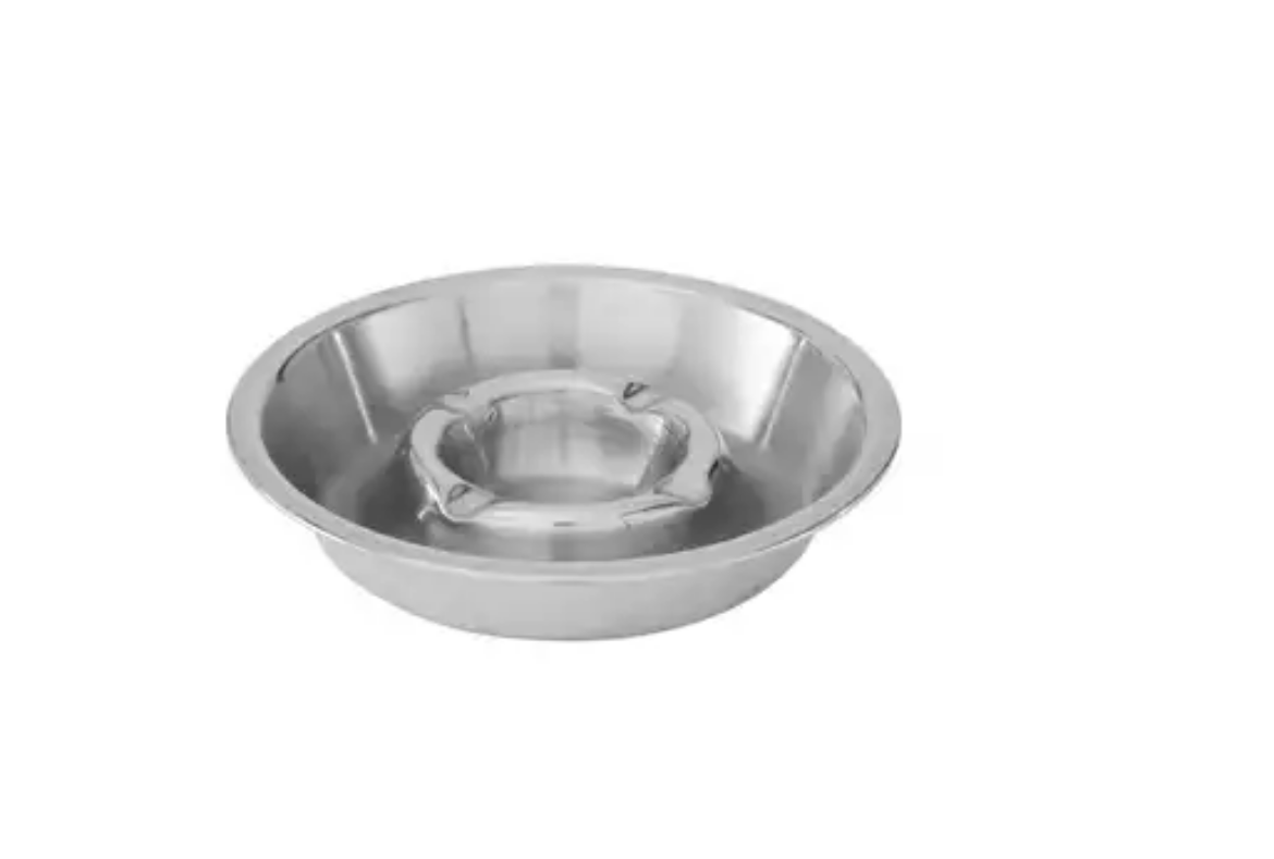 Picture of ASHTRAY, 135mm STAINLESS STEEL