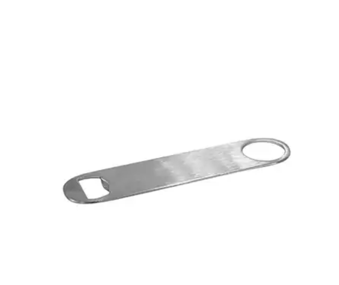Picture of FLAT BOTTLE OPENER S/S - BAR BOSS -178X64MM