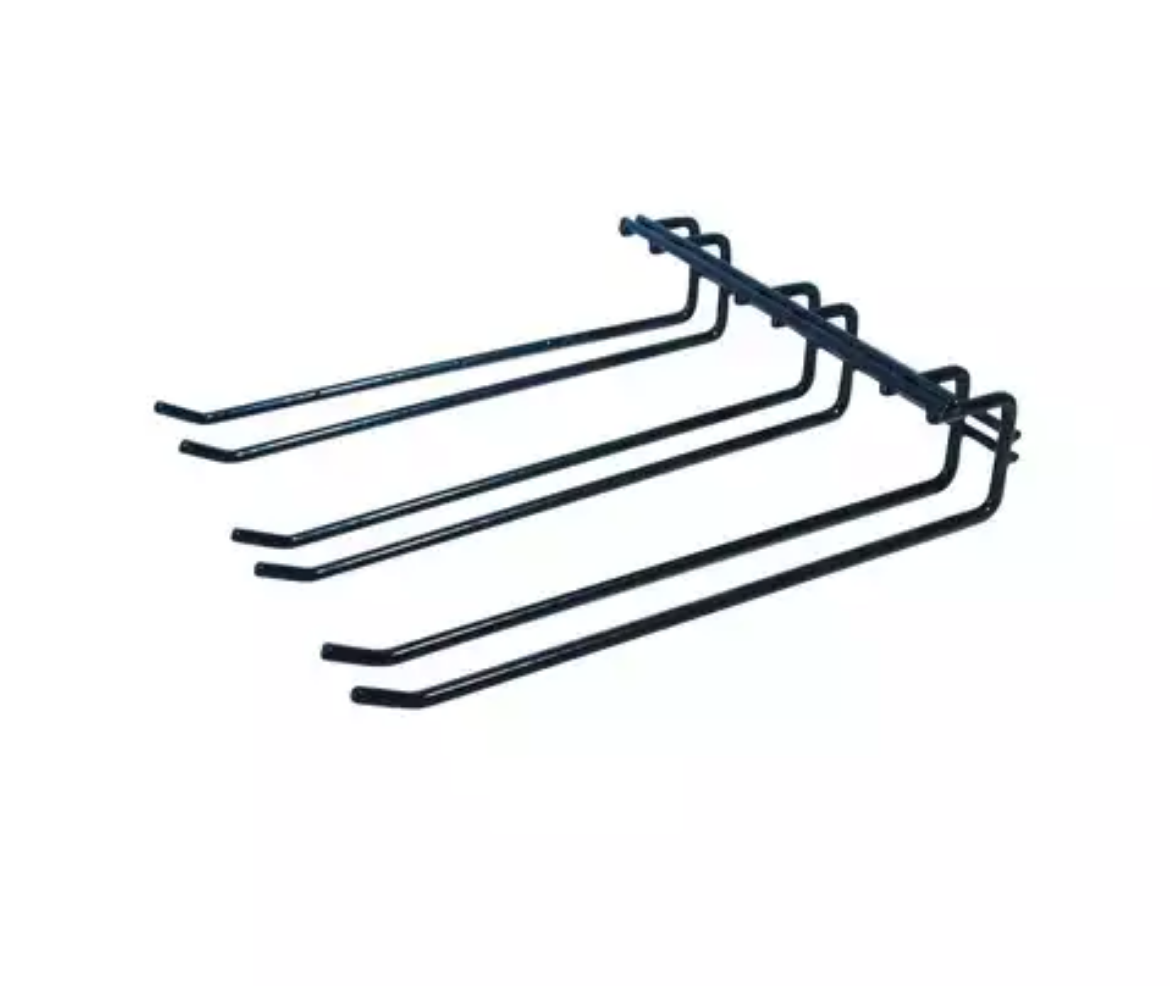 Picture of GLASS HANGING RACK BLACK  (56181)