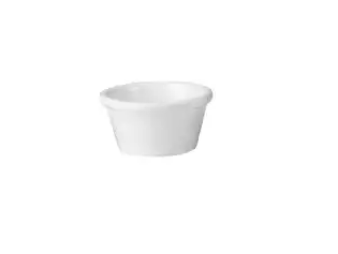 Picture of WHITE RAMEKIN 72MM ÃƒËœ | 60ML | 40MM H - RYNER MELAMINE