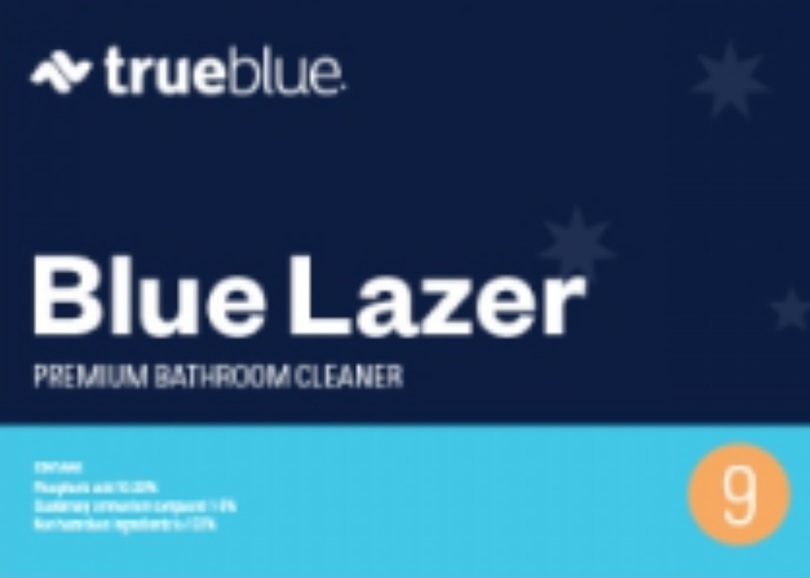 Picture of LABEL - BLUE LAZER TRUE BLUE