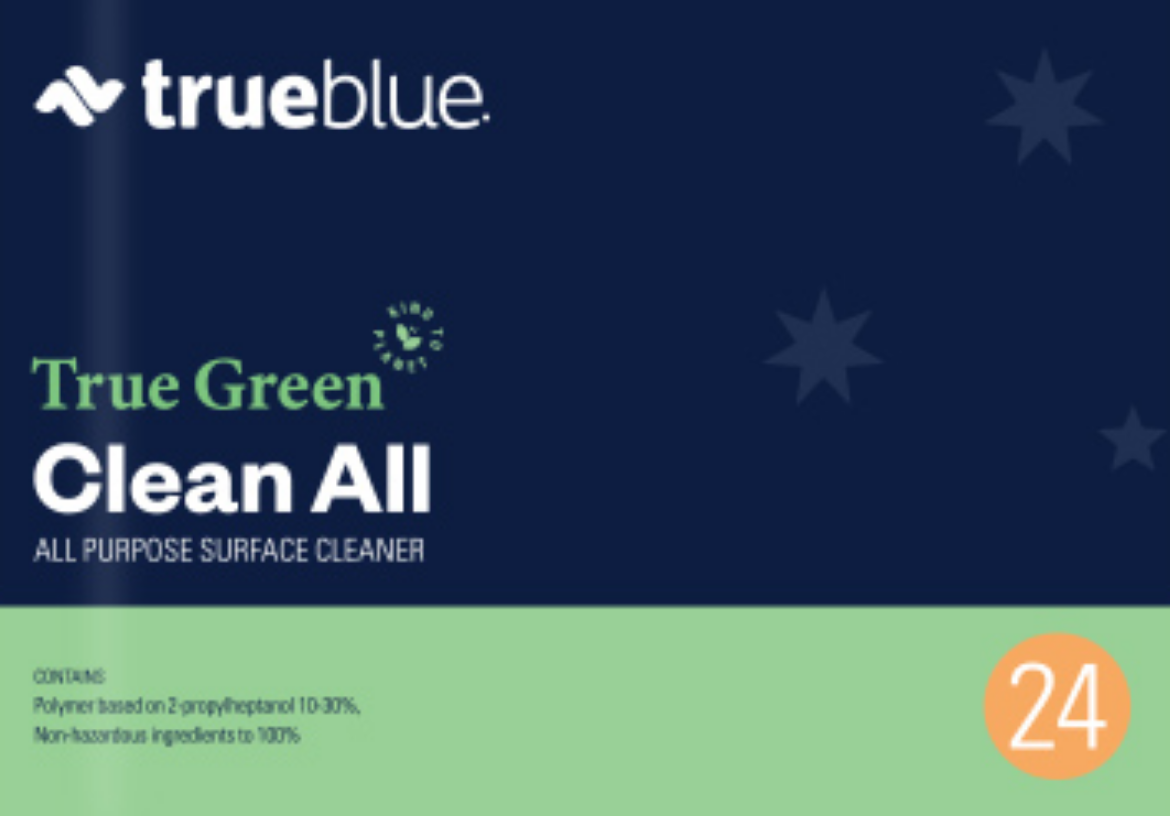 Picture of LABEL - CLEAN ALL TRUE GREEN TRUE BLUE