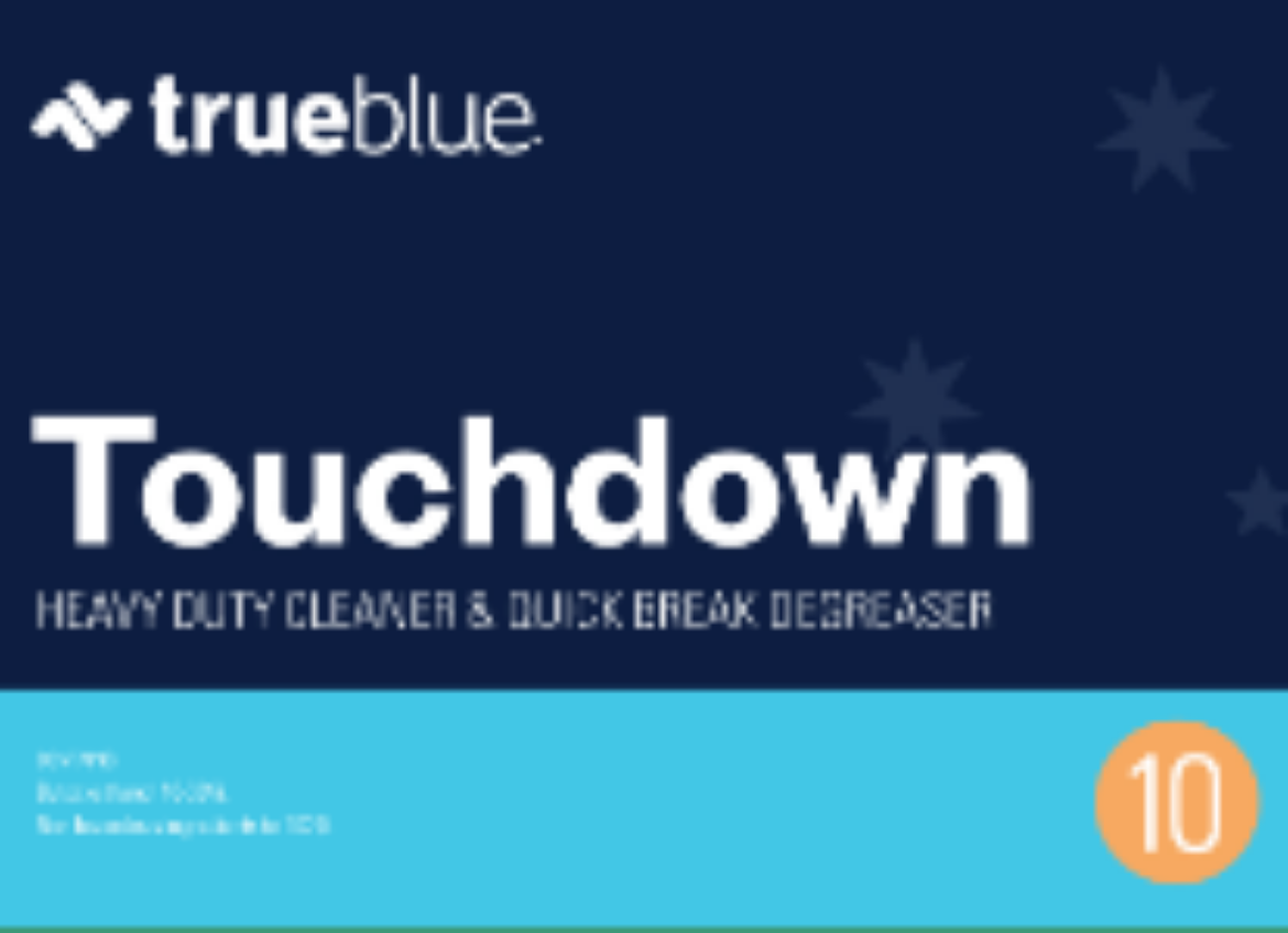 Picture of LABEL - TOUCHDOWN TRUE BLUE