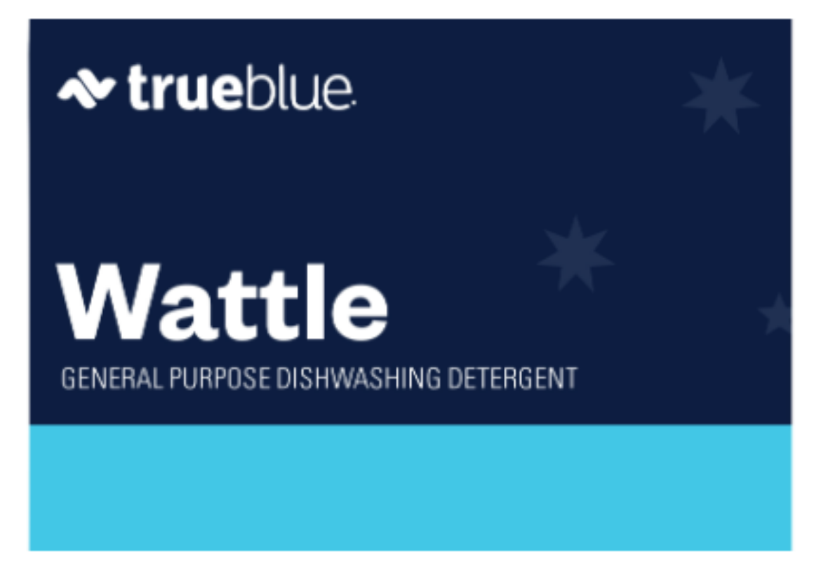 Picture of LABEL - WATTLE TRUE BLUE