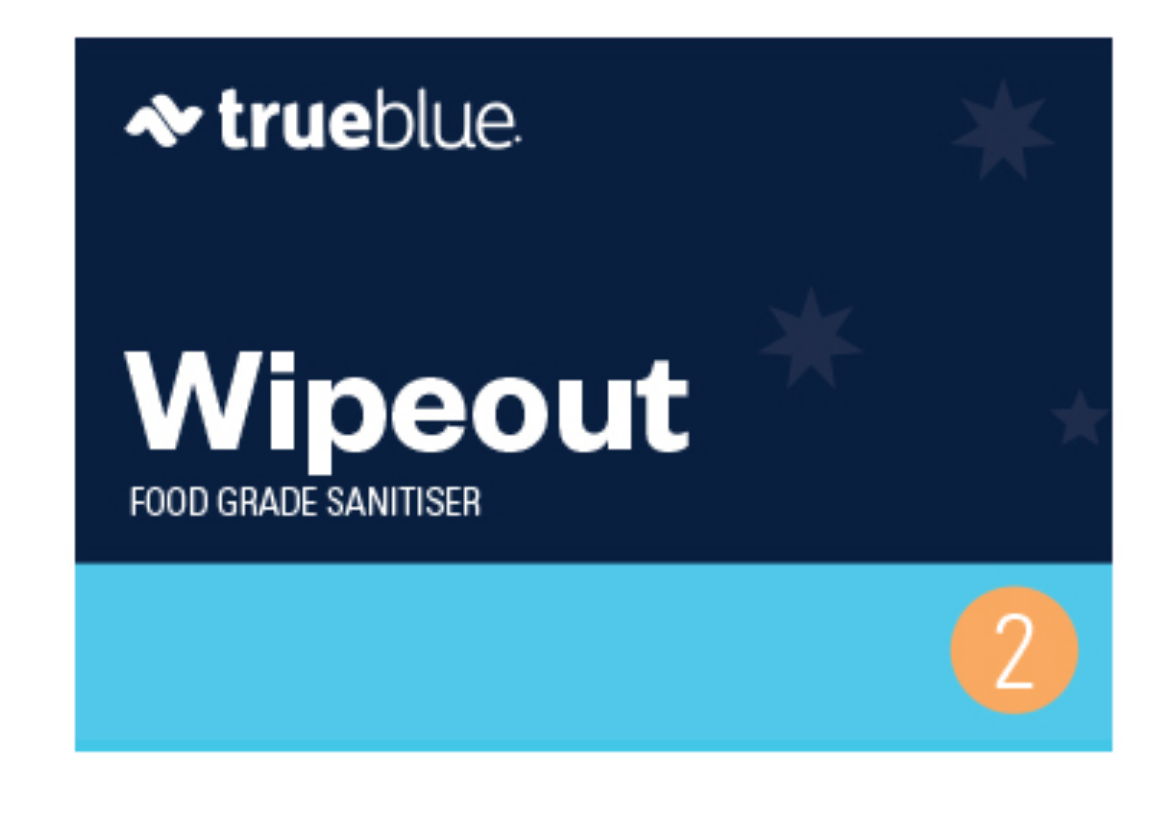 Picture of LABEL - WIPEOUT TRUE BLUE