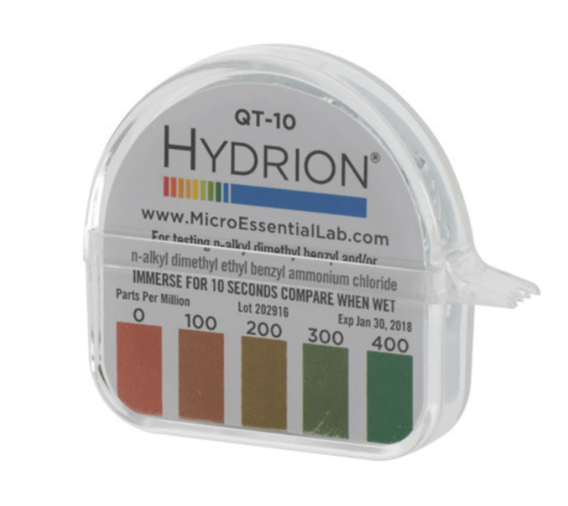 Picture of WIPEOUT TEST STRIPS QT-10 200/PACK