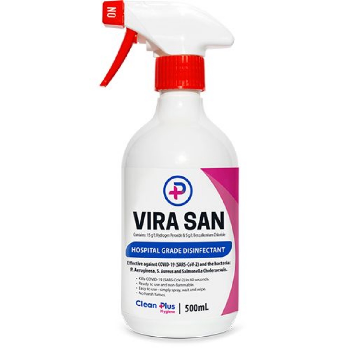 Picture of VIRA SAN 500ML - HOSPITAL GRADE DISINFECTANT RTU