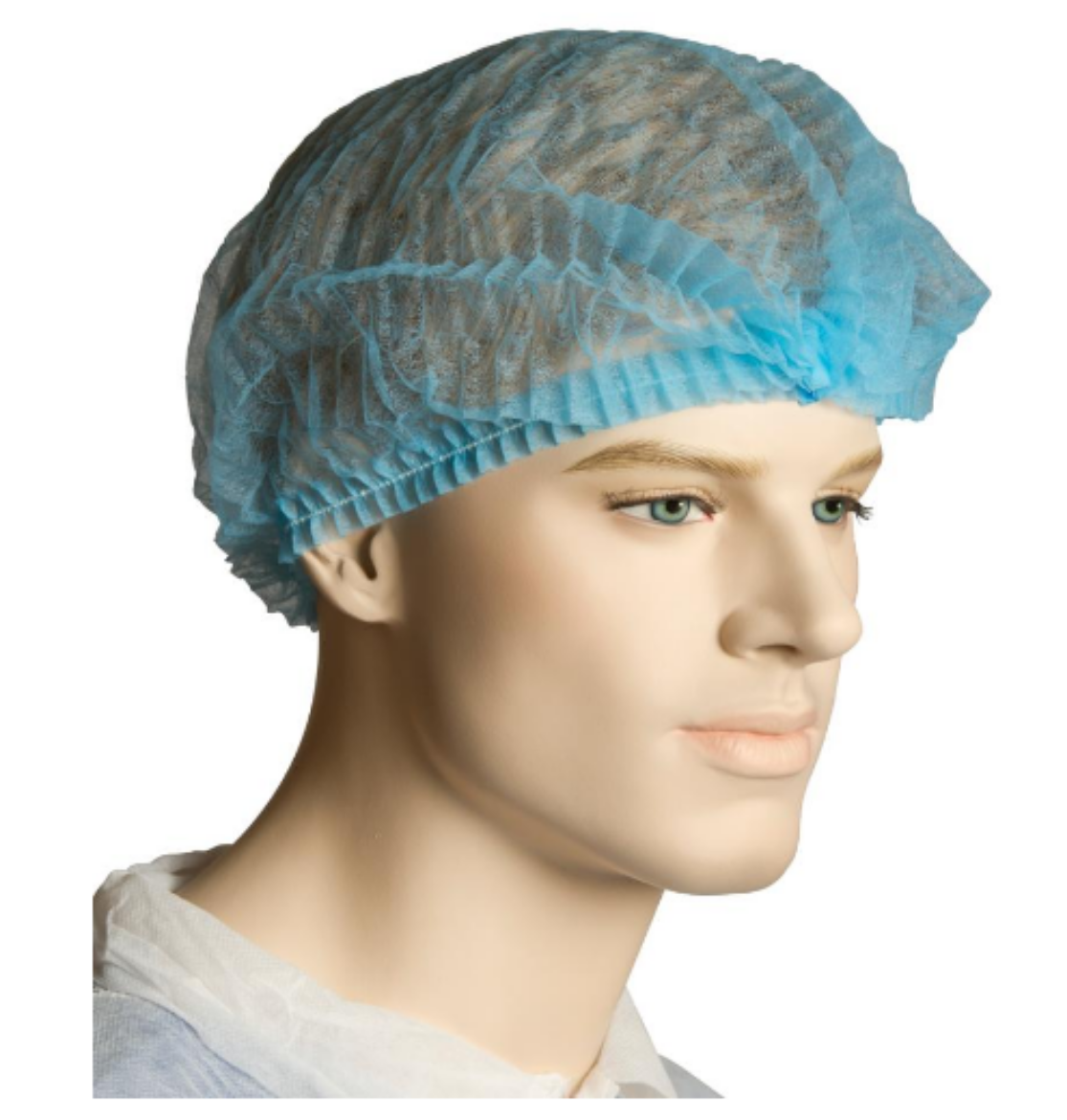 Picture of HAIR NET 21" BLUE CRIMPED 1000/CTN