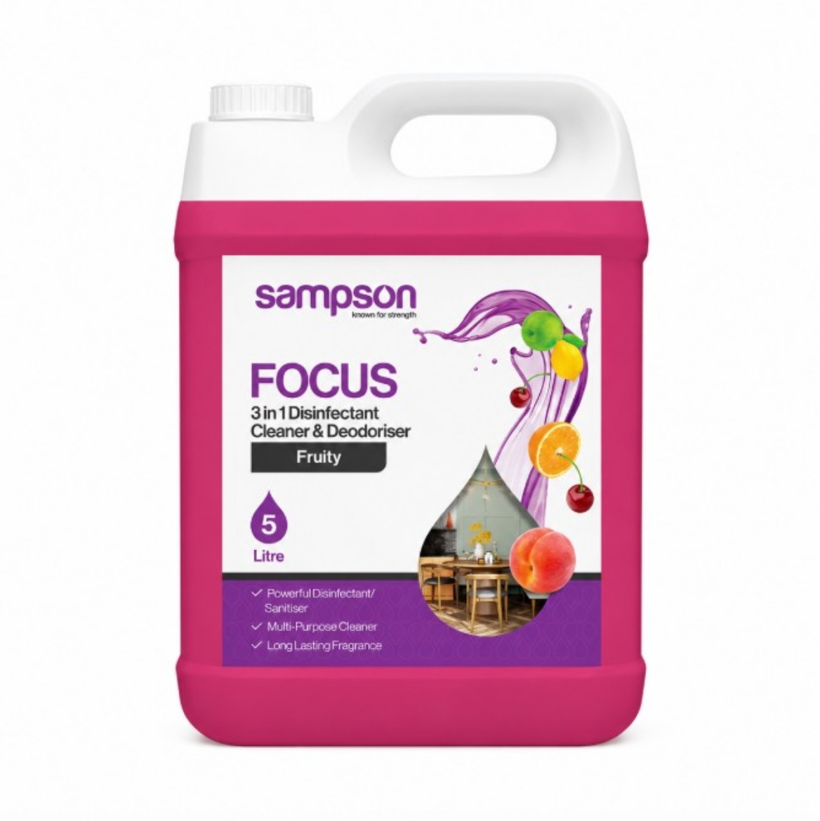 Picture of DISINFECTANT FRUITY 5L