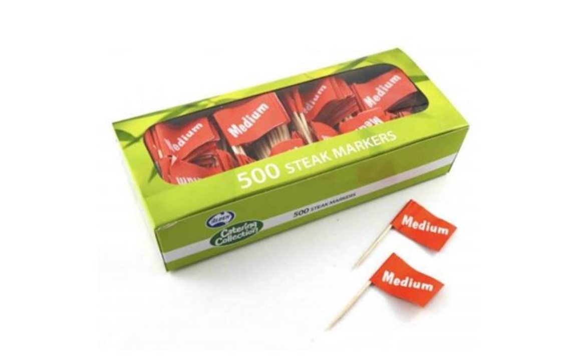 Picture of STEAK MARKER FLAG MEDIUM 500/PACK