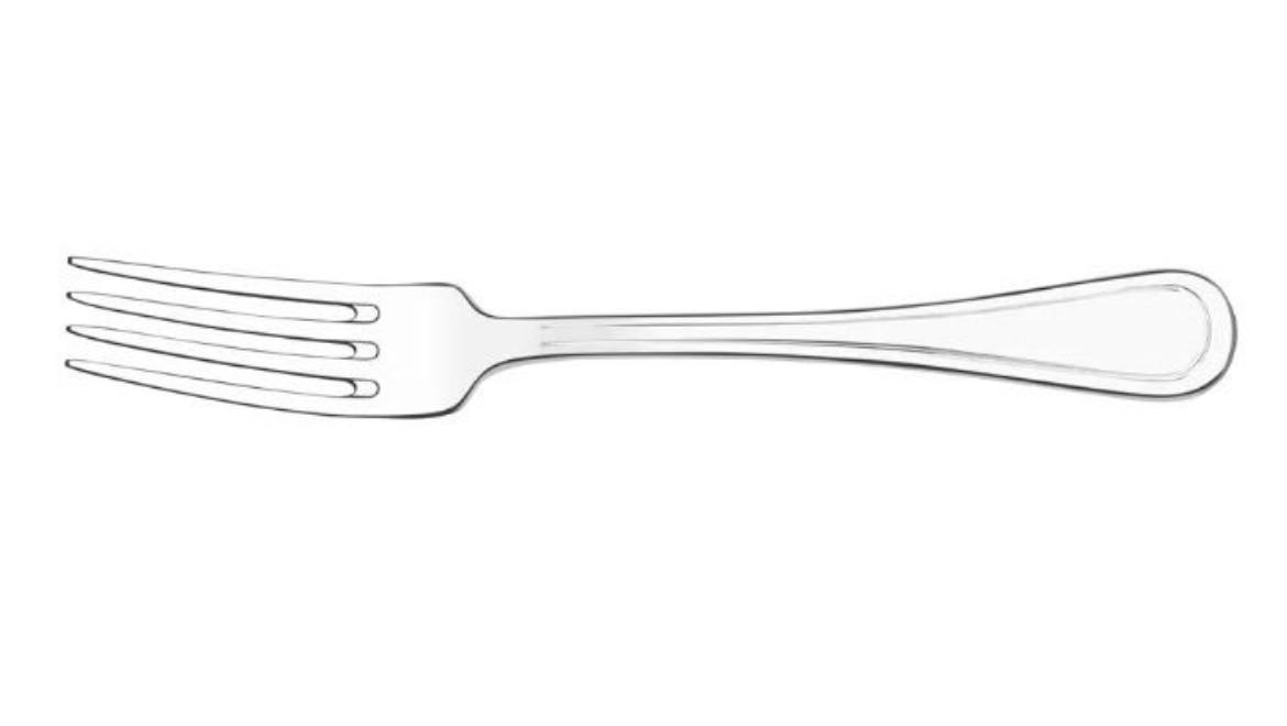Picture of ATLANTA / MIRABELLE TABLE FORK 18/10 200mm 12/PK