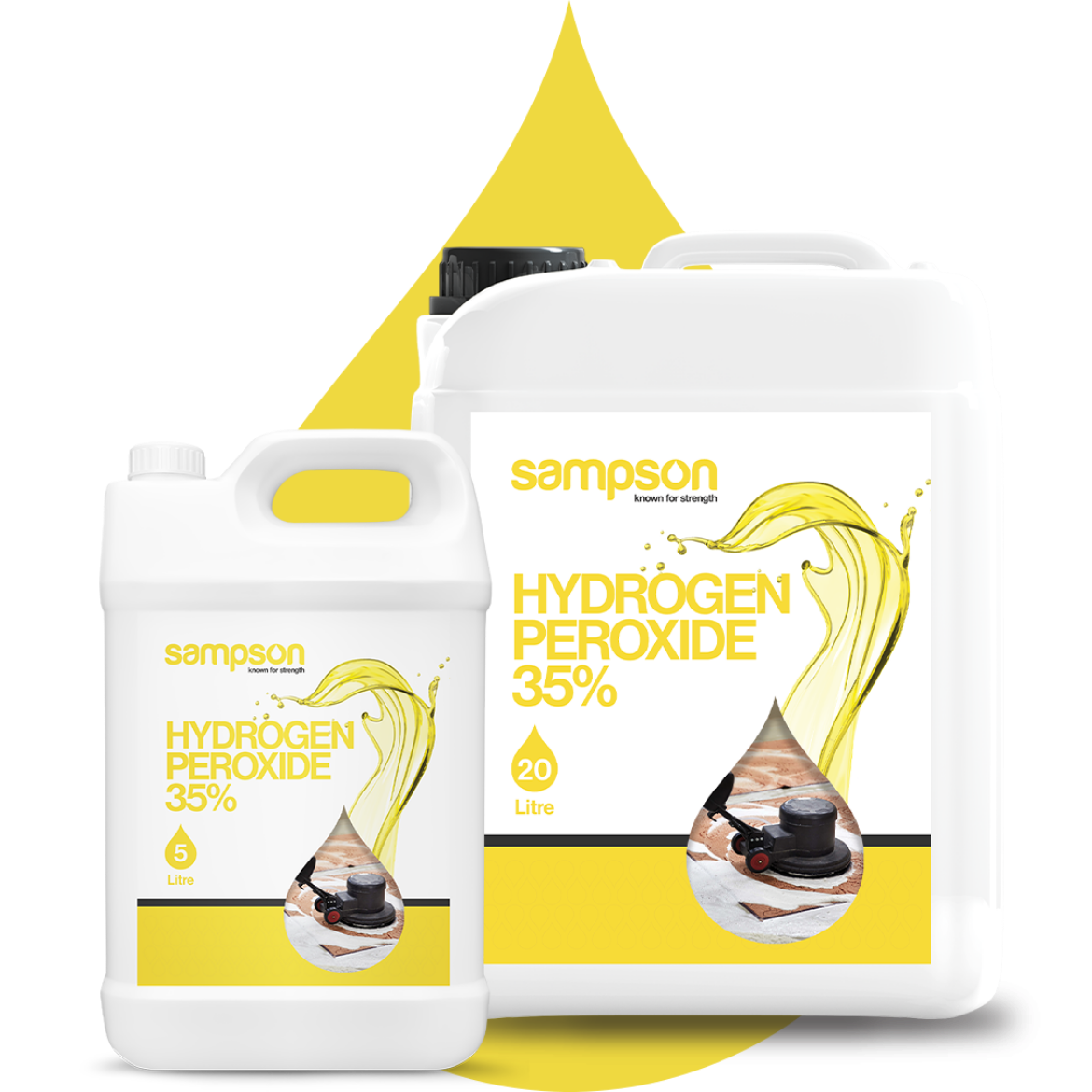 Picture of HYDROGEN PEROXIDE 50% 20L